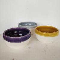 Set of three dipped bowls  by Matthew and Rachel Dimbleby
